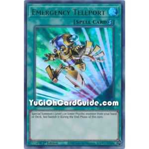 Emergency Teleport (Ultra Rare) – Ghost from the Past | Carta YUGIOH en México