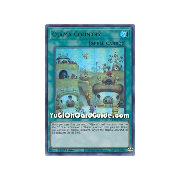Ojama Country (Ultra Rare) – Ghost from the Past | Carta YUGIOH en México