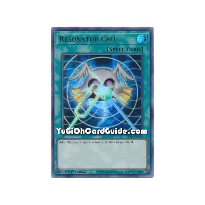 Resonator Call (Ultra Rare) – Ghost from the Past | Carta YUGIOH en México