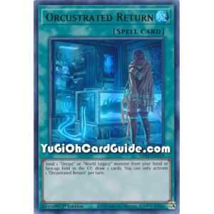 Orcustrated Return (Ultra Rare) – Ghost from the Past | Carta YUGIOH en México