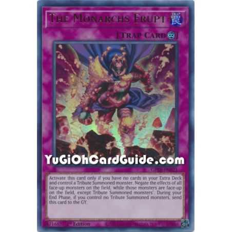 The Monarchs Erupt (Ultra Rare) – Ghost from the Past | Carta YUGIOH en México