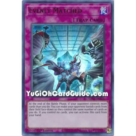 Evenly Matched (Ultra Rare) – Ghost from the Past | Carta YUGIOH en México