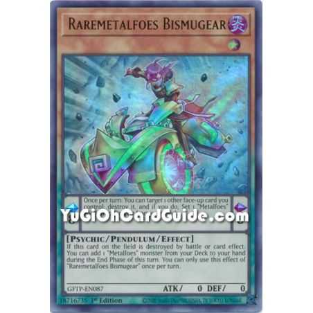 Raremetalfoes Bismugear (Ultra Rare) – Ghost from the Past | Carta YUGIOH en México