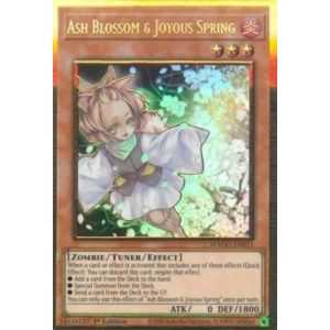Ash Blossom & Joyous Spring (Premium Gold Rare) – Maximum Gold | Carta YUGIOH en México