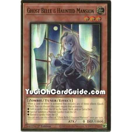 Ghost Belle & Haunted Mansion - Alternate Art (Premium Gold Rare) – Maximum Gold | Carta YUGIOH en México