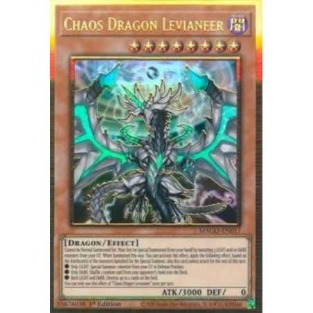 Chaos Dragon Levianeer (Premium Gold Rare) – Maximum Gold | Carta YUGIOH en México
