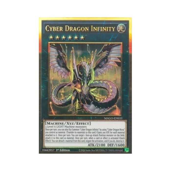 Cyber Dragon Infinity (Premium Gold Rare) – Maximum Gold | Carta YUGIOH en México