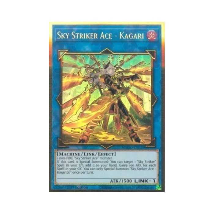 Sky Striker Ace - Kagari - Alternate Rare (Premium Gold Rare) – Maximum Gold | Carta YUGIOH en México