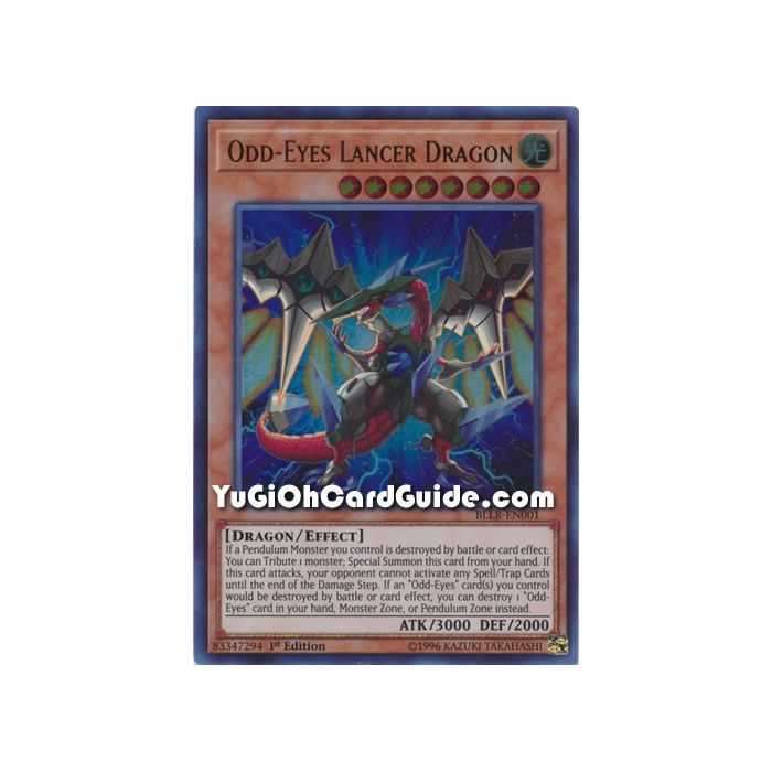 Odd-Eyes Lancer Dragon (Ultra Rare) – Battles of Legend Lights Revenge | Carta YUGIOH en México
