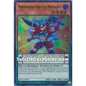Performapal Odd-Eyes Minitaurus (Ultra Rare) – Battles of Legend Lights Revenge | Carta YUGIOH en México