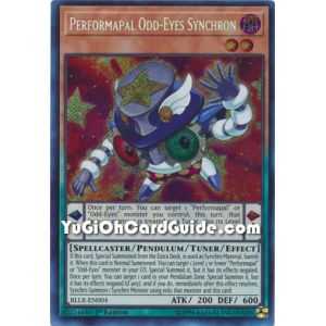 Performapal Odd-Eyes Synchron (Secret Rare) – Battles of Legend Lights Revenge | Carta YUGIOH en México