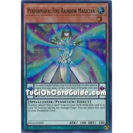 Performapal Five-Rainbow Magician (Ultra Rare) – Battles of Legend Lights Revenge | Carta YUGIOH en México