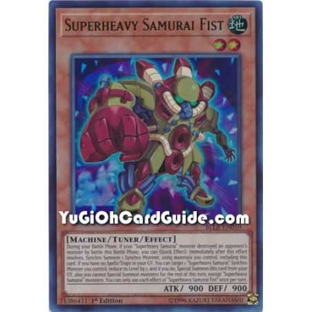 Superheavy Samurai Fist (Ultra Rare) – Battles of Legend Lights Revenge | Carta YUGIOH en México