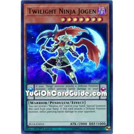 Twilight Ninja Jogen (Ultra Rare) – Battles of Legend Lights Revenge | Carta YUGIOH en México