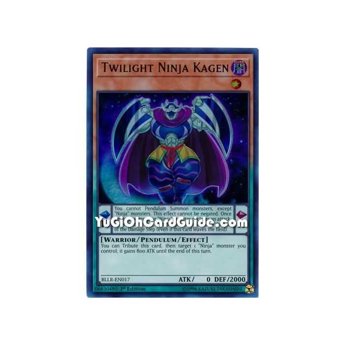 Twilight Ninja Kagen (Ultra Rare) – Battles of Legend Lights Revenge | Carta YUGIOH en México