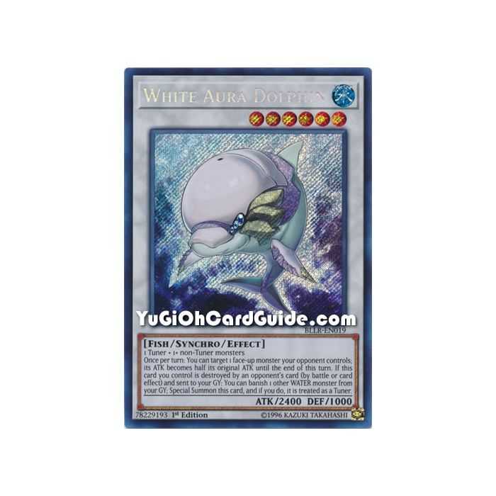 White Aura Dolphin (Secret Rare) – Battles of Legend Lights Revenge | Carta YUGIOH en México