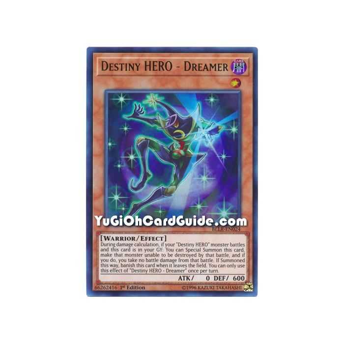 Destiny HERO - Dreamer (Ultra Rare) – Battles of Legend Lights Revenge | Carta YUGIOH en México