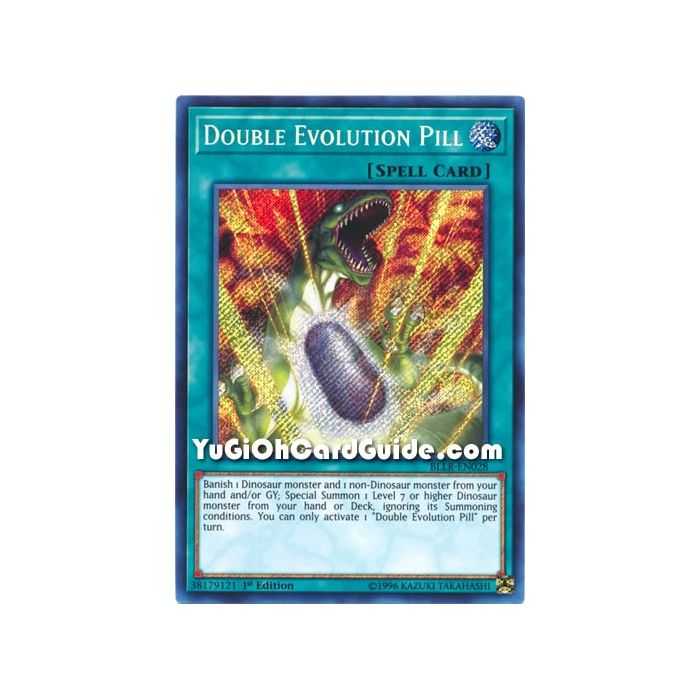 Double Evolution Pill (Secret Rare) – Battles of Legend Lights Revenge | Carta YUGIOH en México