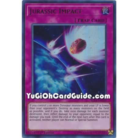 Jurassic Impact (Ultra Rare) – Battles of Legend Lights Revenge | Carta YUGIOH en México
