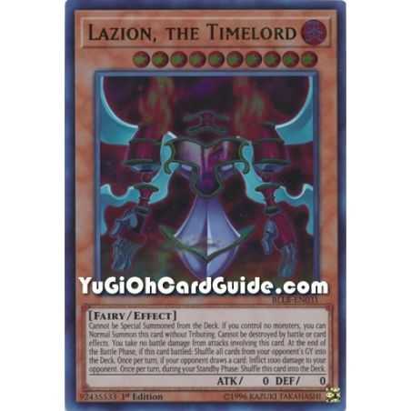 Lazion, the Timelord (Ultra Rare) – Battles of Legend Lights Revenge | Carta YUGIOH en México