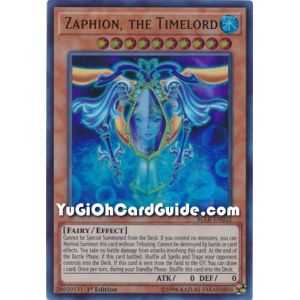 Zaphion, the Timelord (Ultra Rare) – Battles of Legend Lights Revenge | Carta YUGIOH en México