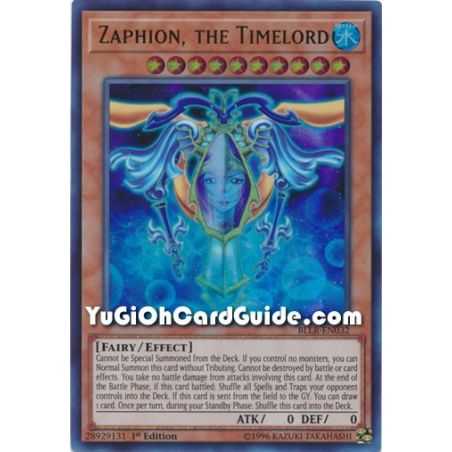 Zaphion, the Timelord (Ultra Rare) – Battles of Legend Lights Revenge | Carta YUGIOH en México