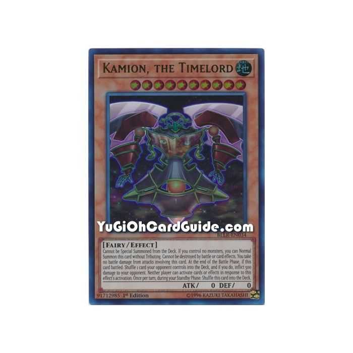 Kamion, the Timelord (Ultra Rare) – Battles of Legend Lights Revenge | Carta YUGIOH en México