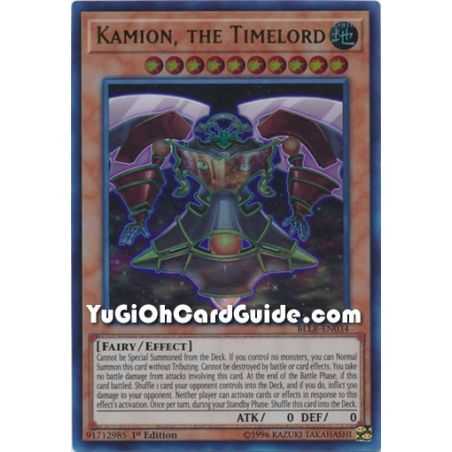 Kamion, the Timelord (Ultra Rare) – Battles of Legend Lights Revenge | Carta YUGIOH en México