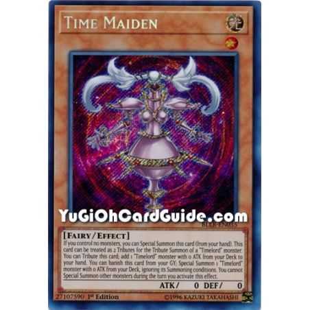 Time Maiden (Secret Rare) – Battles of Legend Lights Revenge | Carta YUGIOH en México