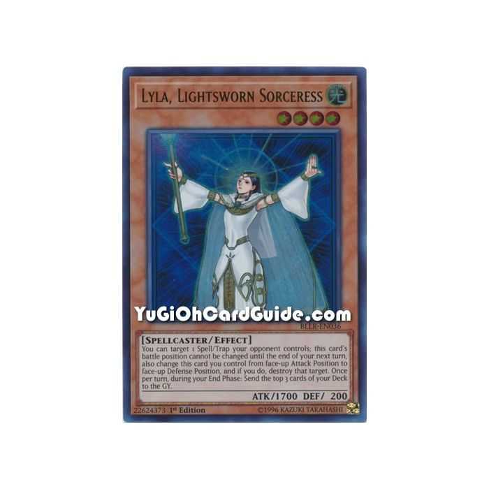 Lyla, Lightsworn Summoner (Ultra Rare) – Battles of Legend Lights Revenge | Carta YUGIOH en México
