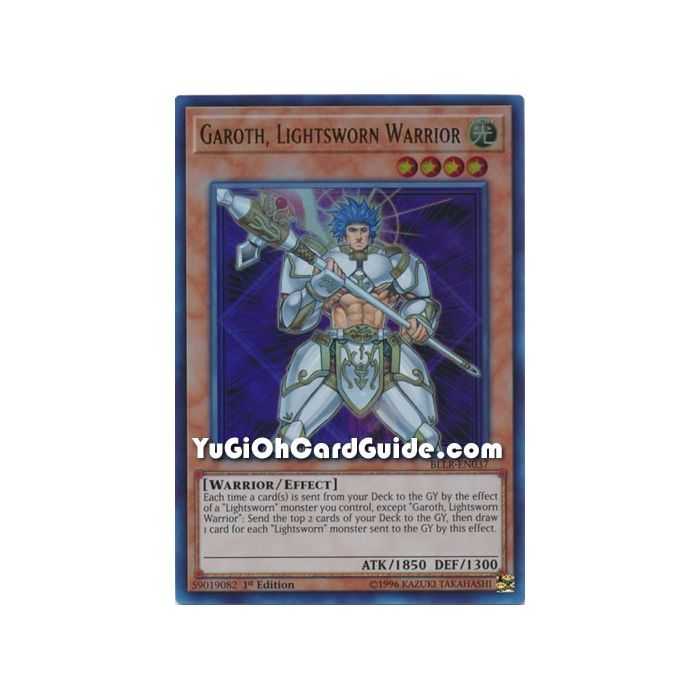 Garoth, Lightsworn Warrior (Ultra Rare) – Battles of Legend Lights Revenge | Carta YUGIOH en México