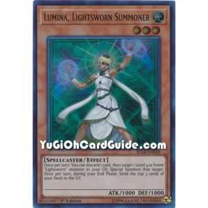 Lumina, Lightsworn Summoner (Ultra Rare) – Battles of Legend Lights Revenge | Carta YUGIOH en México