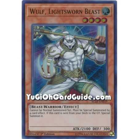 Wulf, Lightsworn Beast (Ultra Rare) – Battles of Legend Lights Revenge | Carta YUGIOH en México