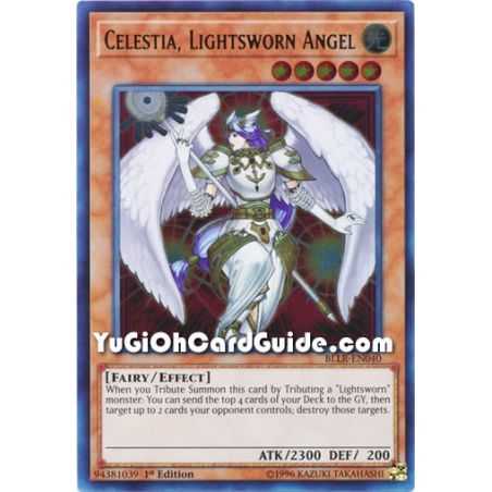 Celestia, Lightsworn Angel (Ultra Rare) – Battles of Legend Lights Revenge | Carta YUGIOH en México