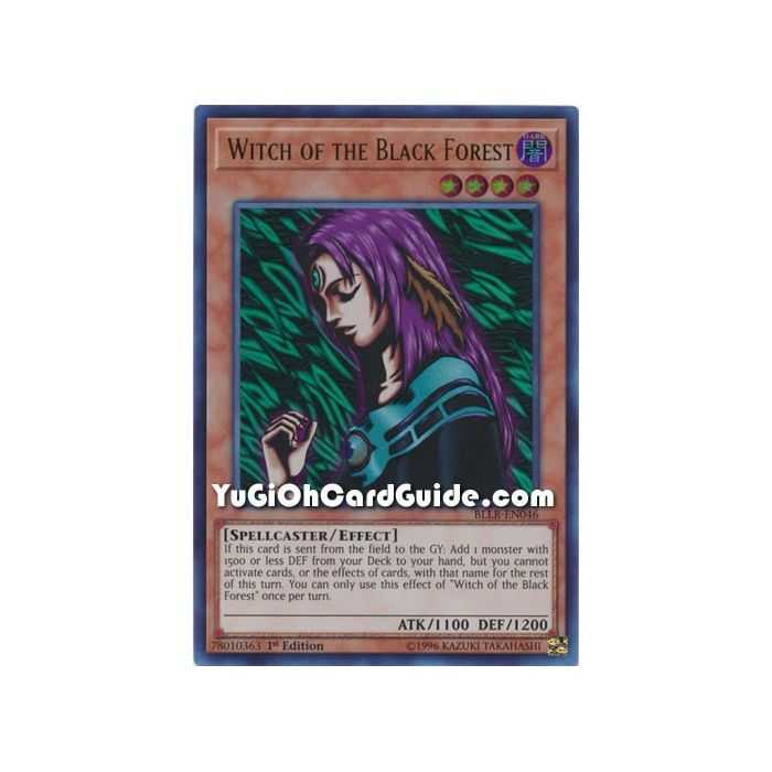 Witch of the Black Forest (Ultra Rare) – Battles of Legend Lights Revenge | Carta YUGIOH en México
