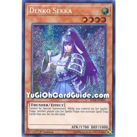 Denko Sekka (Secret Rare) – Battles of Legend Lights Revenge | Carta YUGIOH en México