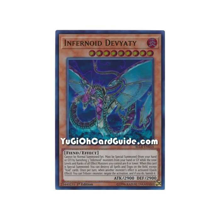 Infernoid Devyaty (Ultra Rare) – Battles of Legend Lights Revenge | Carta YUGIOH en México