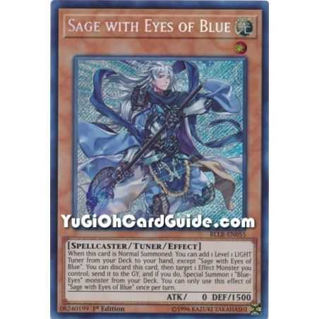Sage with Eyes of Blue (Secret Rare) – Battles of Legend Lights Revenge | Carta YUGIOH en México