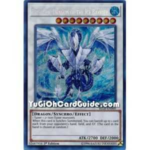 Trishula, Dragon of the Ice Barrier (Secret Rare) – Battles of Legend Lights Revenge | Carta YUGIOH en México