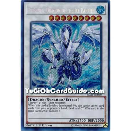 Trishula, Dragon of the Ice Barrier (Secret Rare) – Battles of Legend Lights Revenge | Carta YUGIOH en México