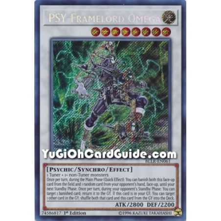 PSY-Framelord Omega (Secret Rare) – Battles of Legend Lights Revenge | Carta YUGIOH en México