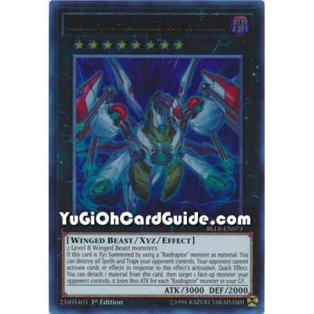Raidraptor - Satellite Cannon Falcon (Ultra Rare) – Battles of Legend Lights Revenge | Carta YUGIOH en México