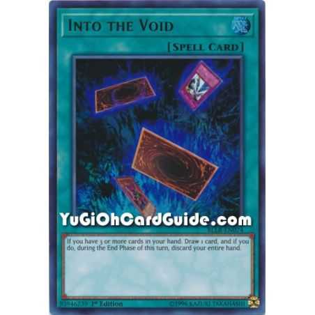 Into the Void (Ultra Rare) – Battles of Legend Lights Revenge | Carta YUGIOH en México
