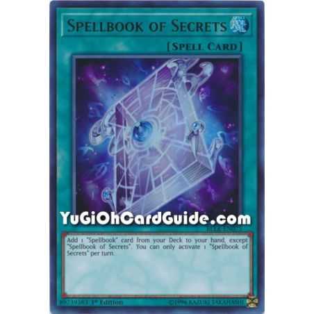 Spellbook fo Secrets (Ultra Rare) – Battles of Legend Lights Revenge | Carta YUGIOH en México