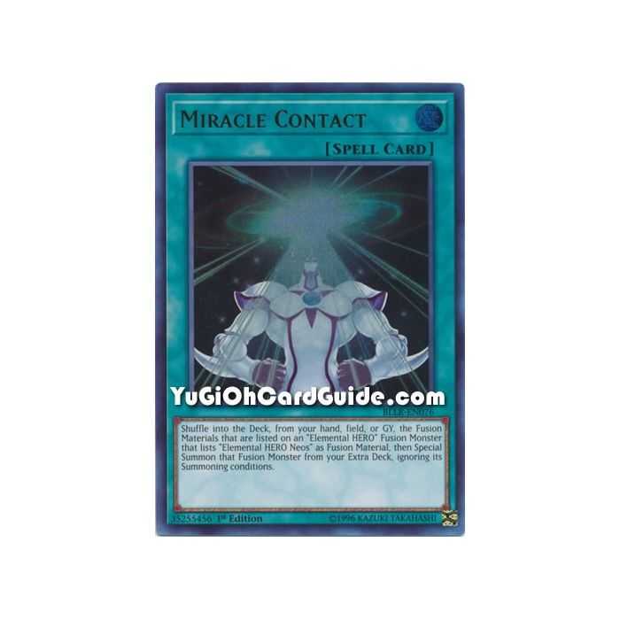 Miracle Contact (Ultra Rare) – Battles of Legend Lights Revenge | Carta YUGIOH en México