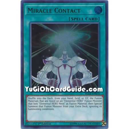 Miracle Contact (Ultra Rare) – Battles of Legend Lights Revenge | Carta YUGIOH en México