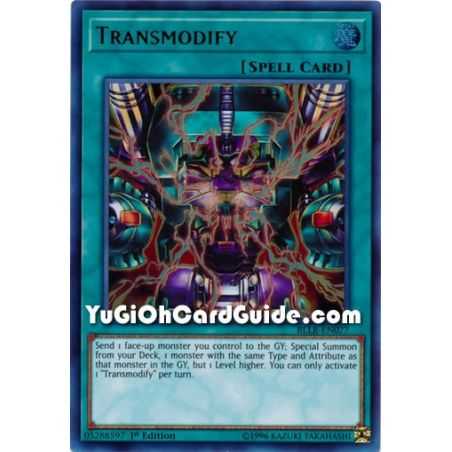 Transmodify (Ultra Rare) – Battles of Legend Lights Revenge | Carta YUGIOH en México