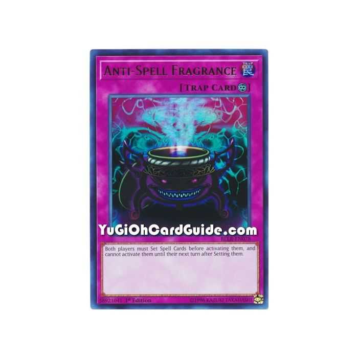 Anti-Spell Fragrance (Ultra Rare) – Battles of Legend Lights Revenge | Carta YUGIOH en México