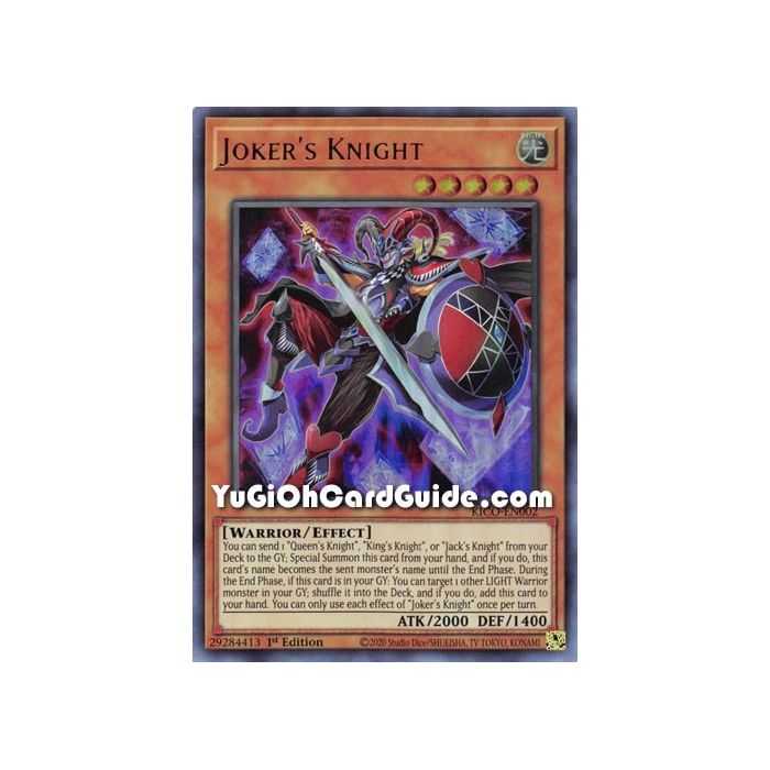 Joker's Knight (Ultra Rare) – Kings Court | Carta YUGIOH en México
