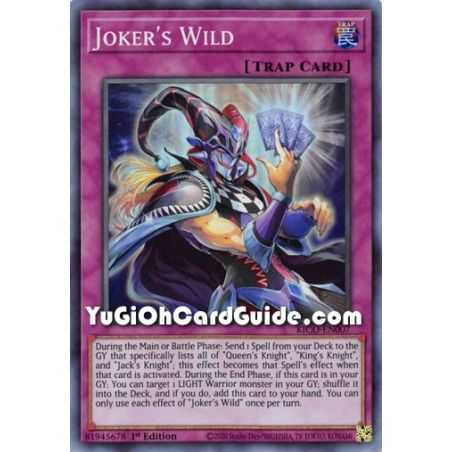 Joker's Wild (Super Rare) – Kings Court | Carta YUGIOH en México